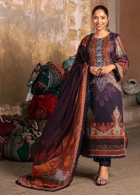 Aira By Asim Jofa Embroidered Jacquard Unstitched 3 Piece Suit - AJ24AP AJAR-12