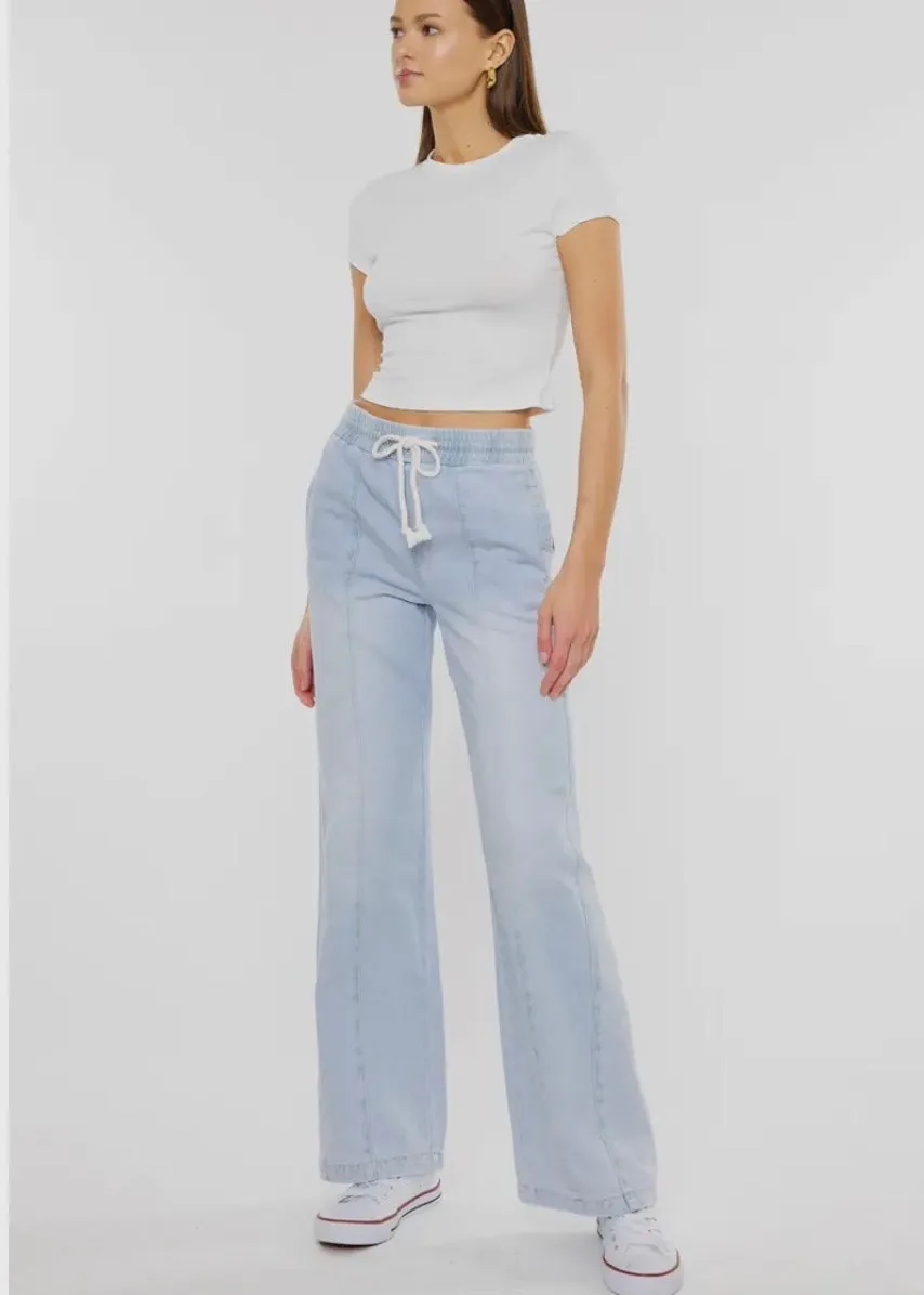 Alina Ultra High Rise Wide Leg Jeans