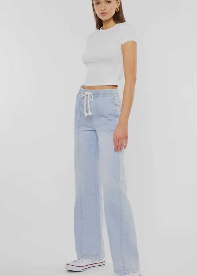 Alina Ultra High Rise Wide Leg Jeans