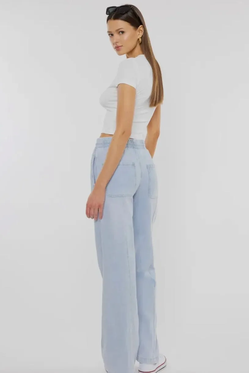 Alina Ultra High Rise Wide Leg Jeans