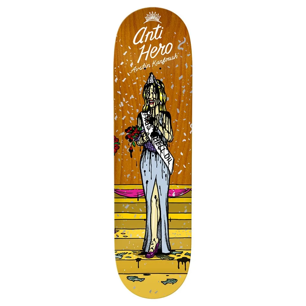 ANTIHERO Miss Corporate Greed Kanfoush 8.25 Skateboard Deck