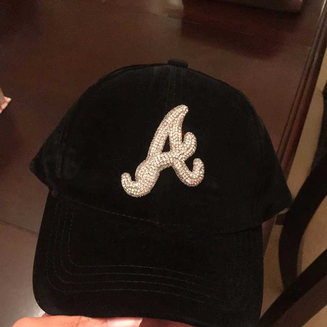 Atlanta “A” bling baseball cap