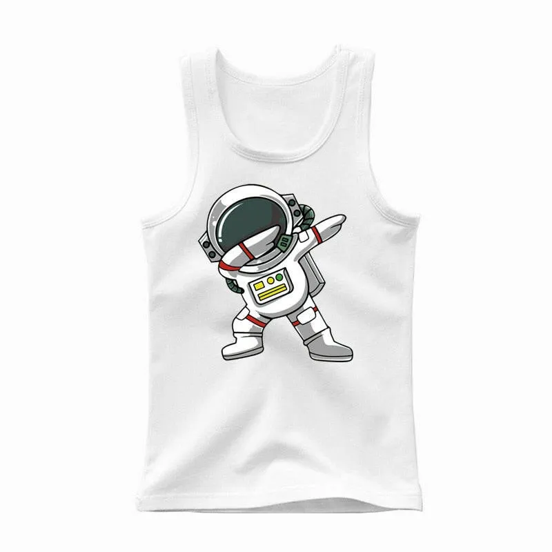 Baby Boys Funny Astronaut Summer T-Shirt