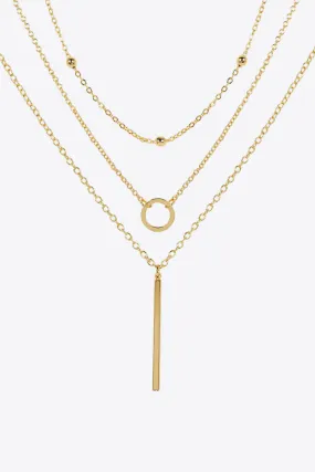 Basic Three-Piece Chain Necklace Set