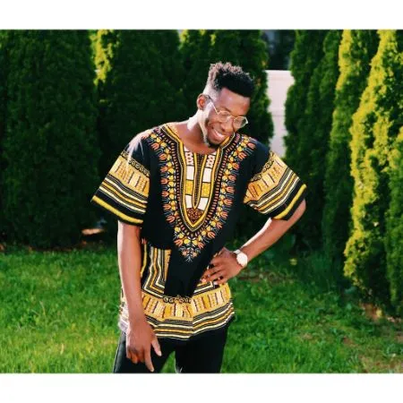 Black and Gold Dashiki