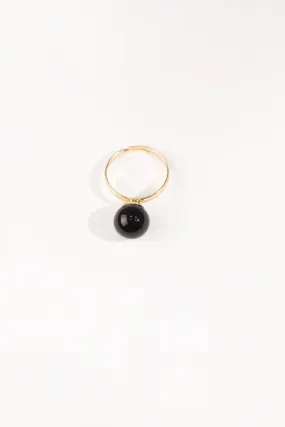 BLACK STONE RING