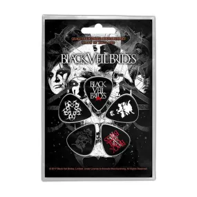 Black Veil Brides Skull Guitar Pick Set