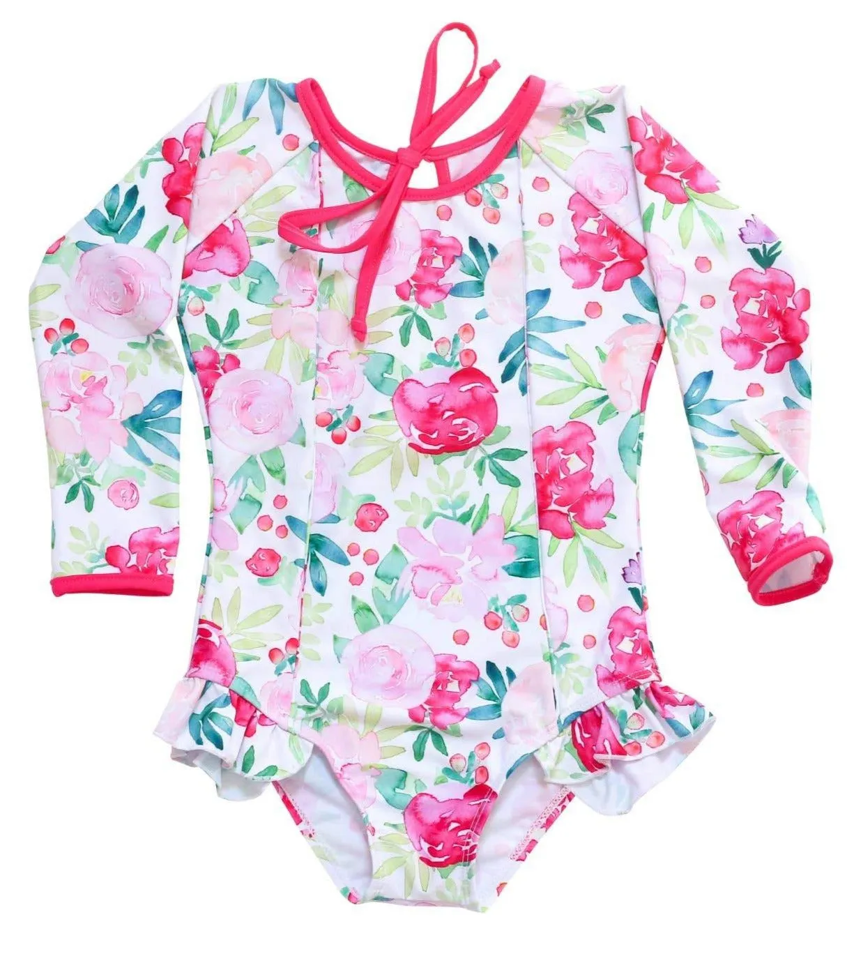 Blueberry Bay Bavaro Floral Swimsuit