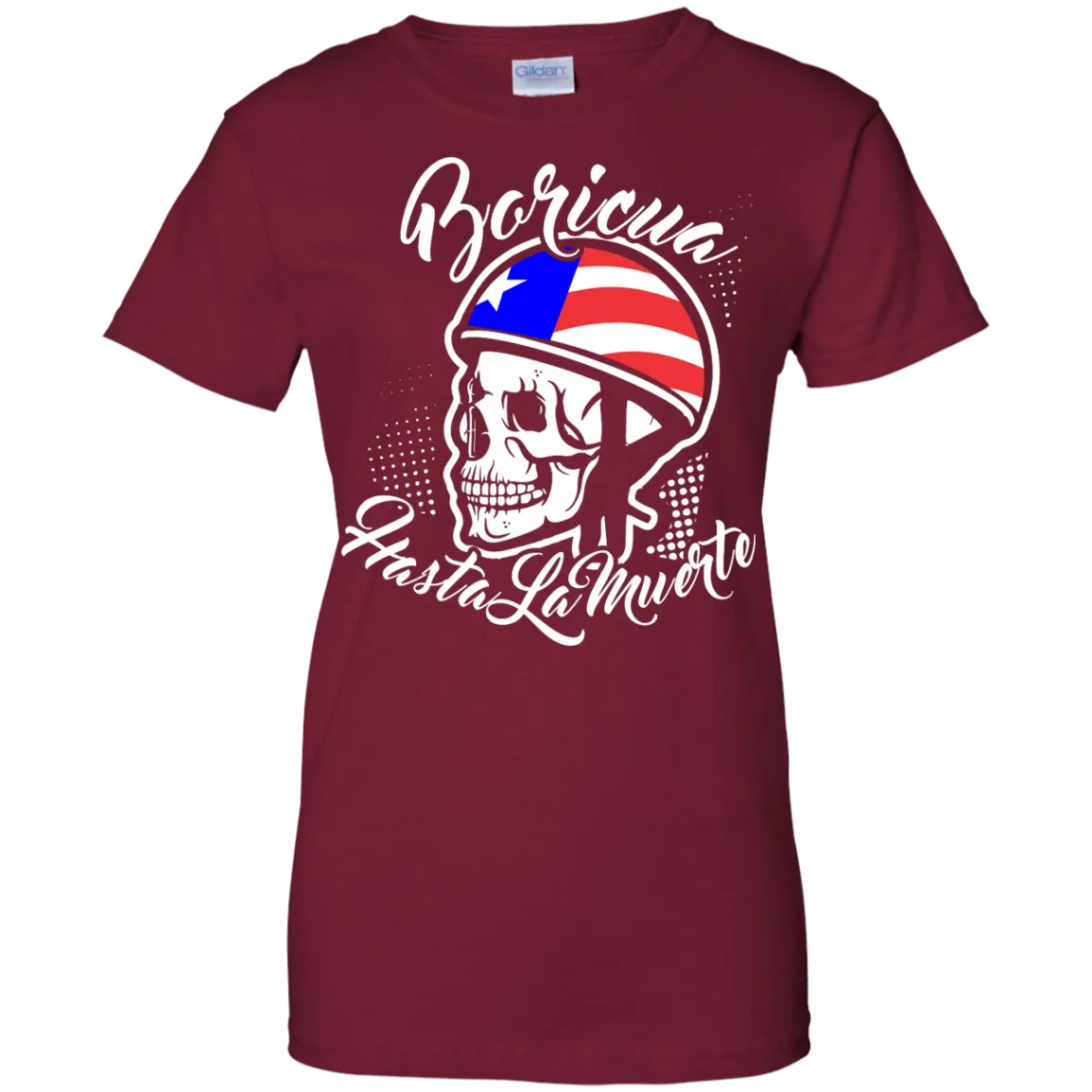 Boricua Hasta La Muerte - Ladies Tee