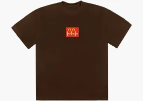 Cactus Jack Travis Scott McDonald's Sesame Tee III Brown (Size S)