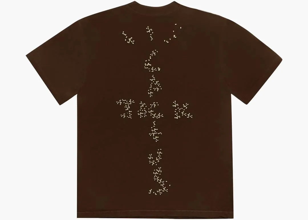 Cactus Jack Travis Scott McDonald's Sesame Tee III Brown (Size S)