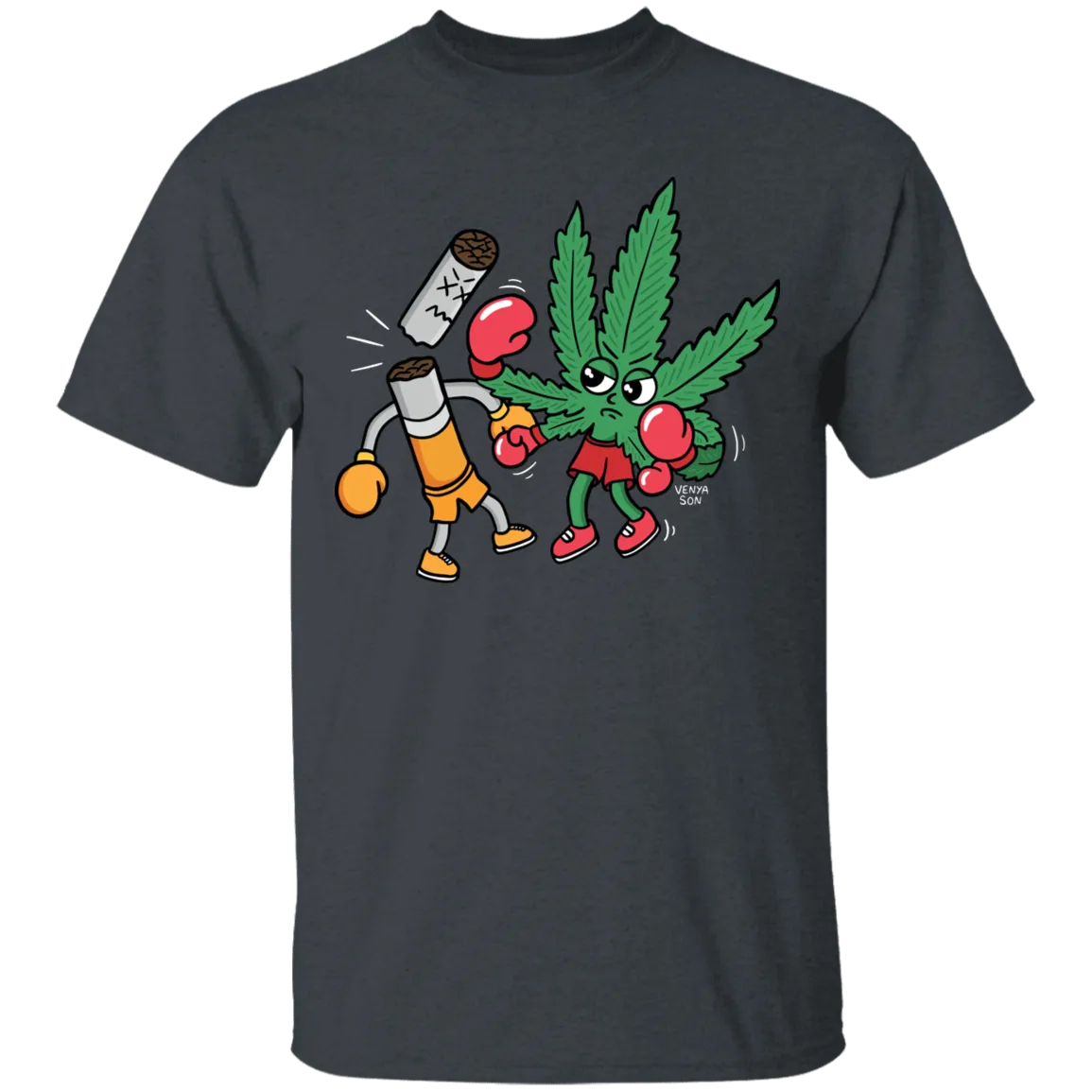 Cannabis Knocks Out Tobacco T-Shirt