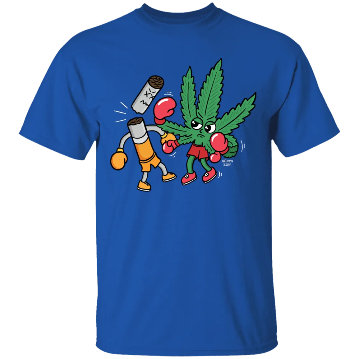 Cannabis Knocks Out Tobacco T-Shirt