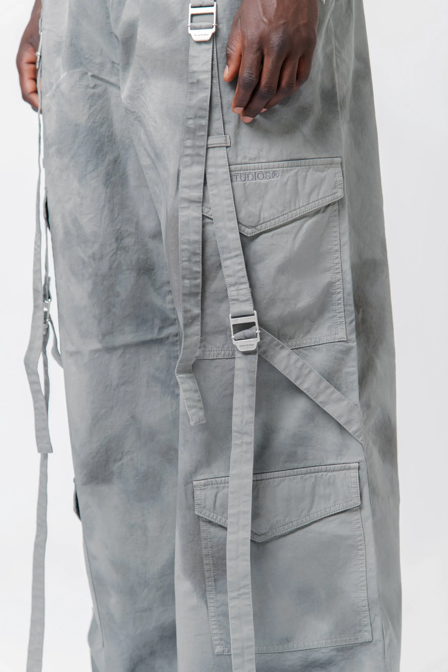 Cargo Trousers Mid Grey