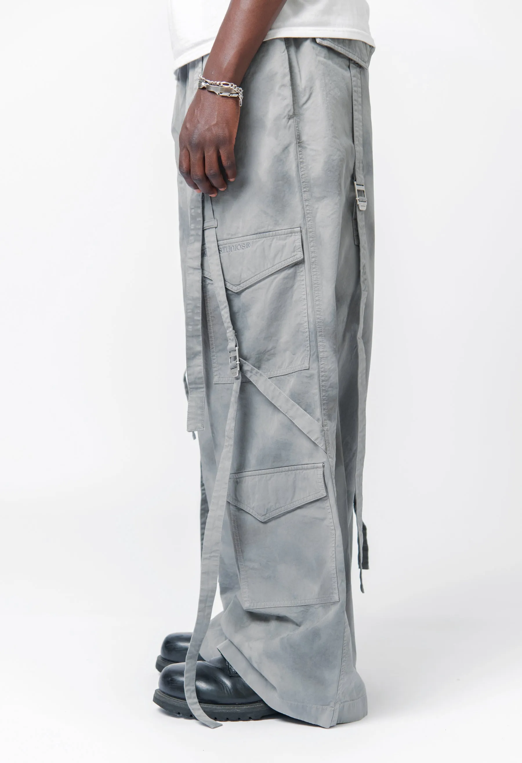 Cargo Trousers Mid Grey