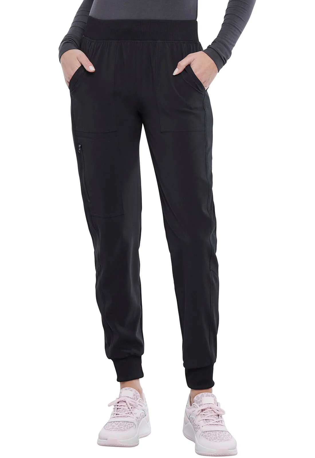 Cherokee Allura CKA190 Women's Pull On Jogger Pant - PETITE