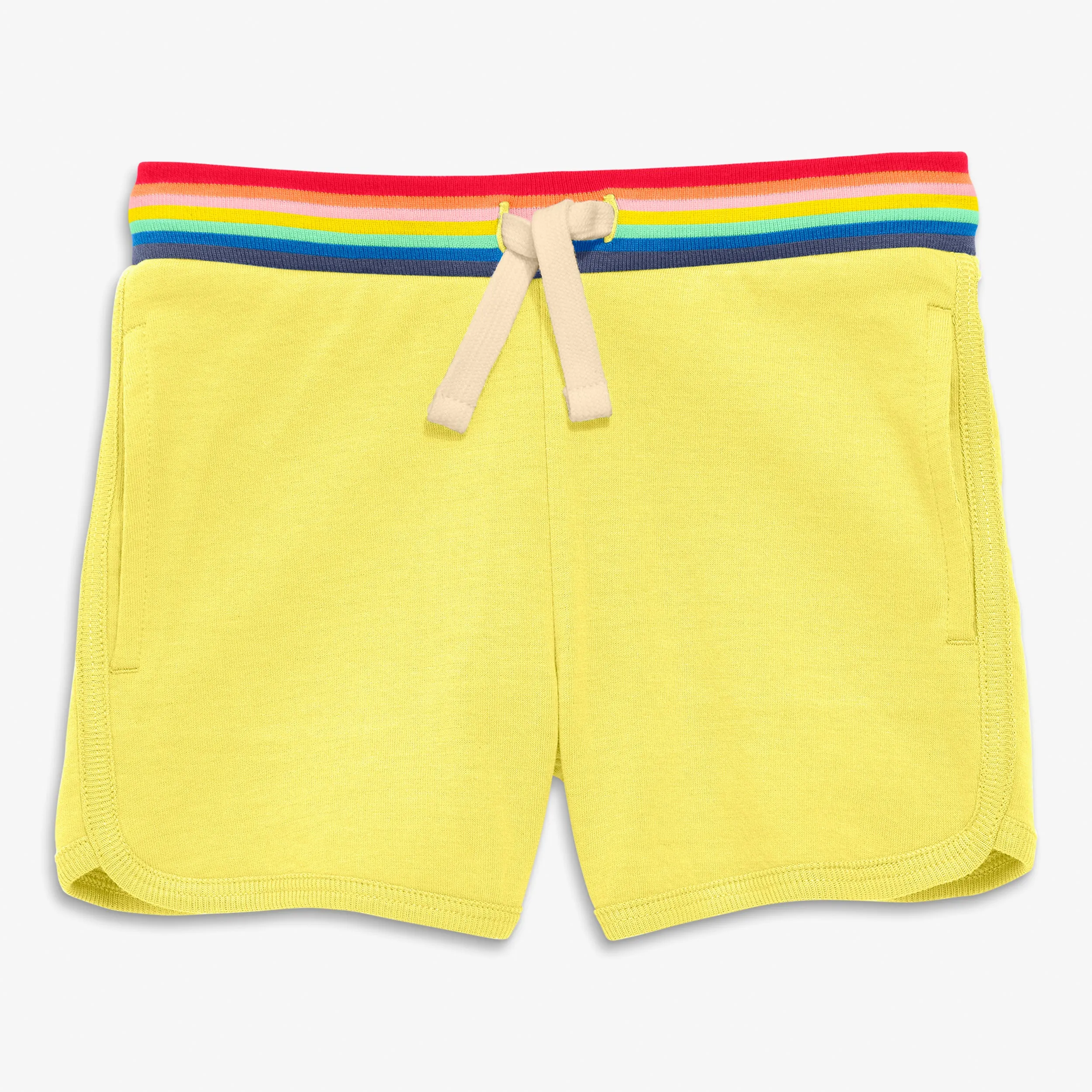 Clearance lightweight short with rainbow trim