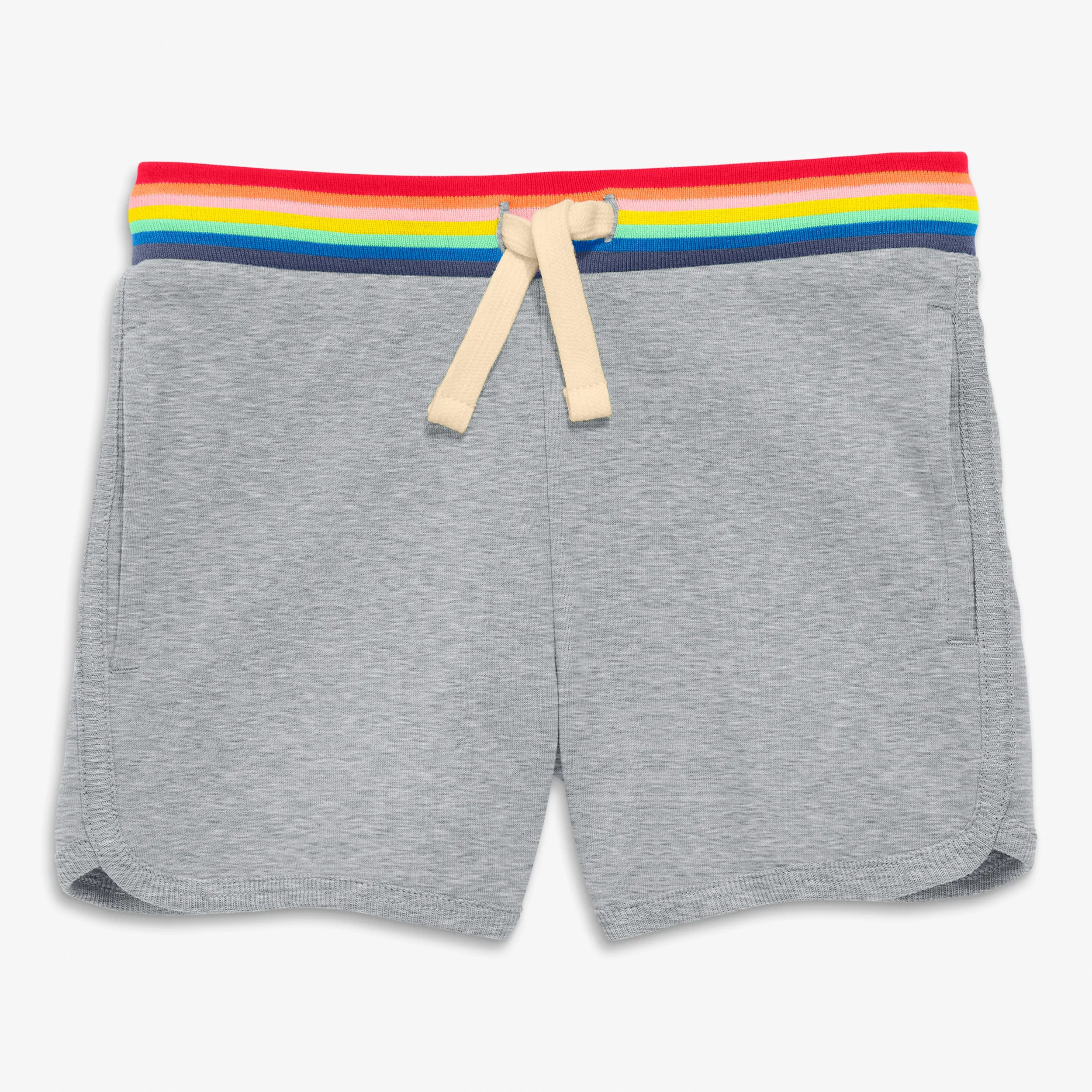 Clearance lightweight short with rainbow trim