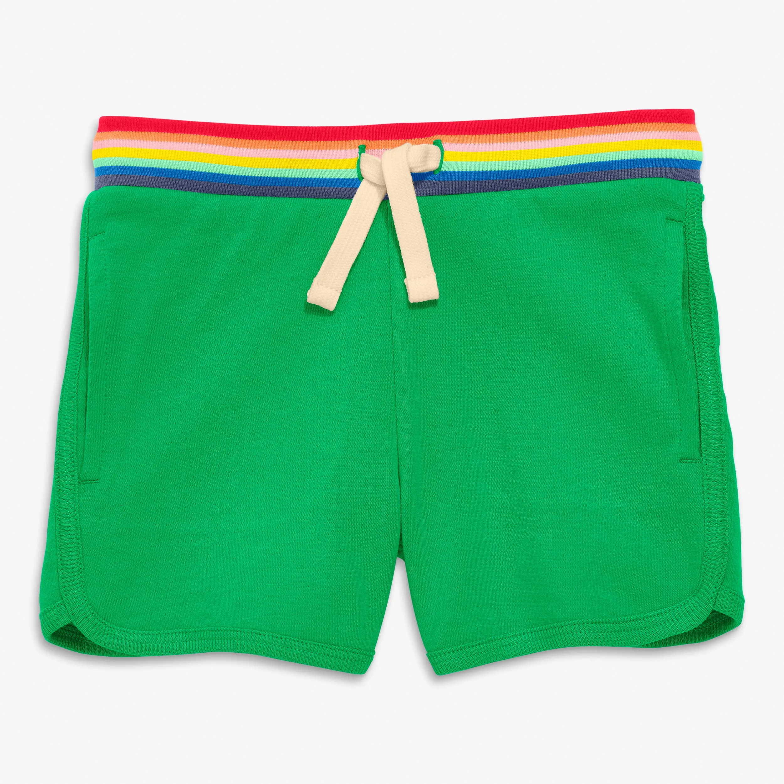 Clearance lightweight short with rainbow trim