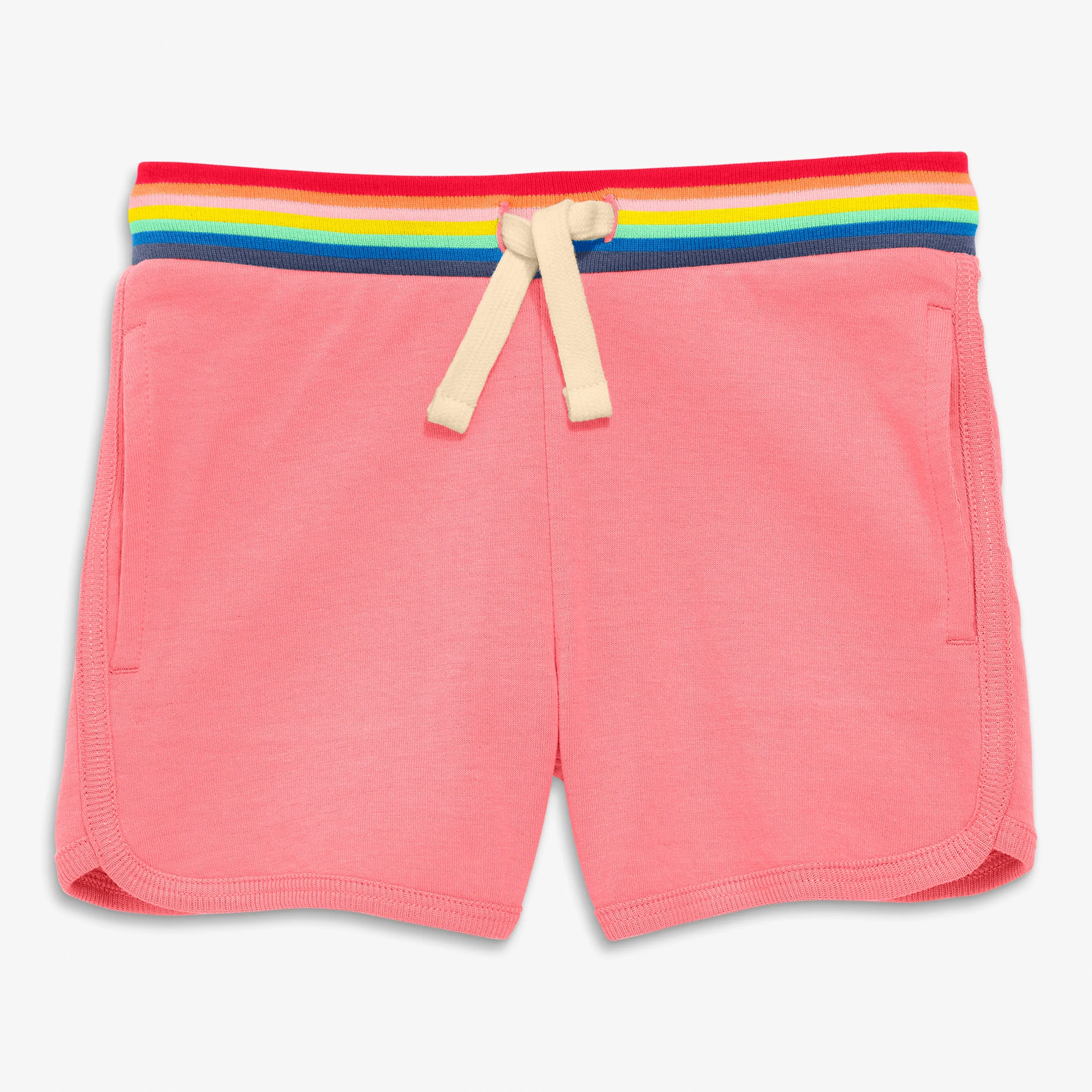 Clearance lightweight short with rainbow trim