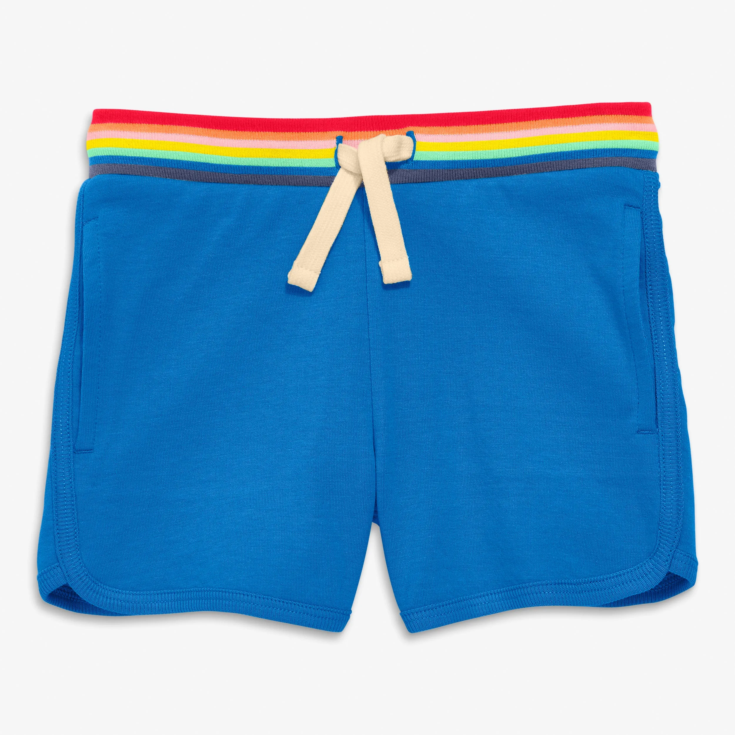 Clearance lightweight short with rainbow trim