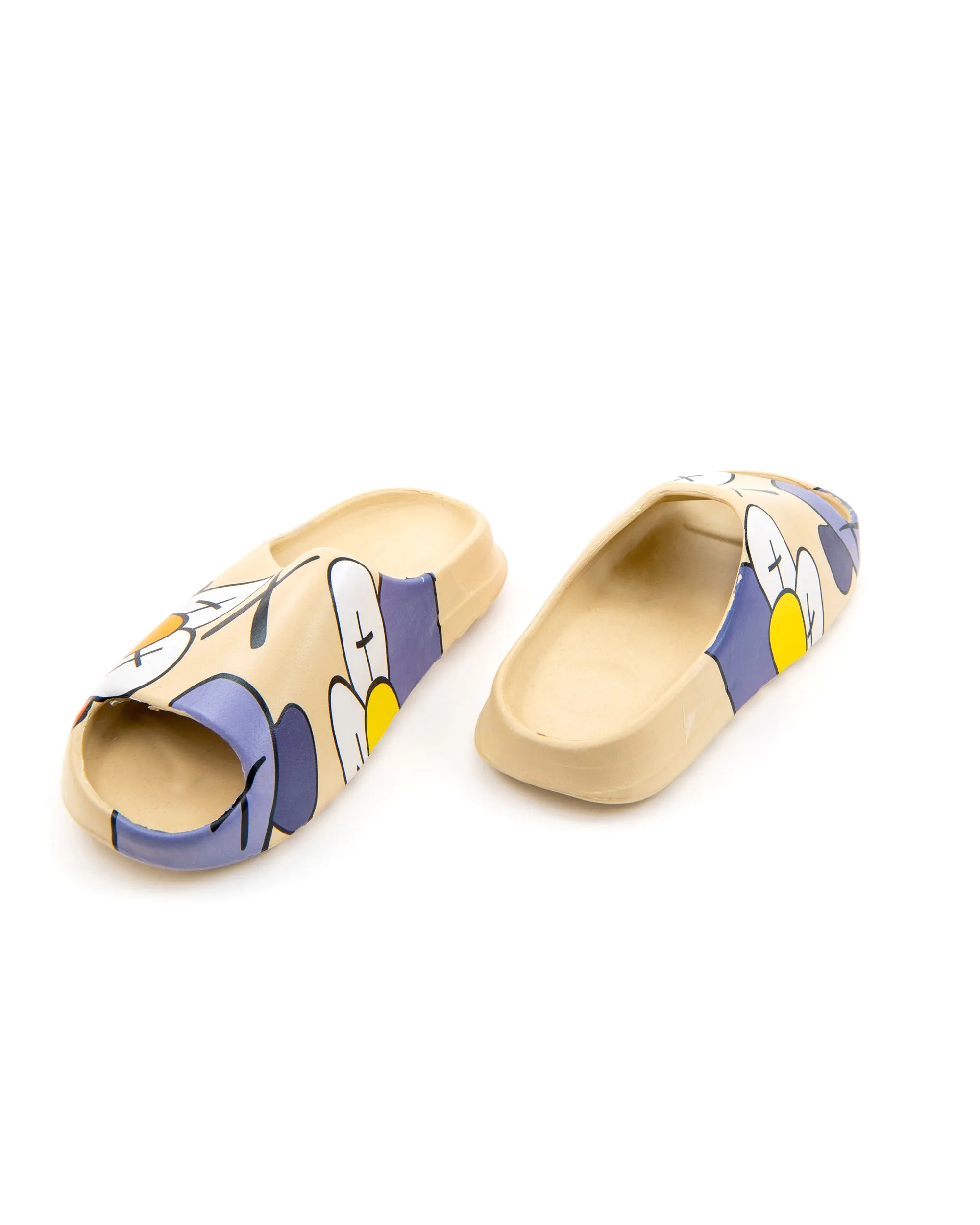 COMFY SINGLE STRAP CHARACTER DESIGN FLAT SLIPPERS 2428 - سلبرز