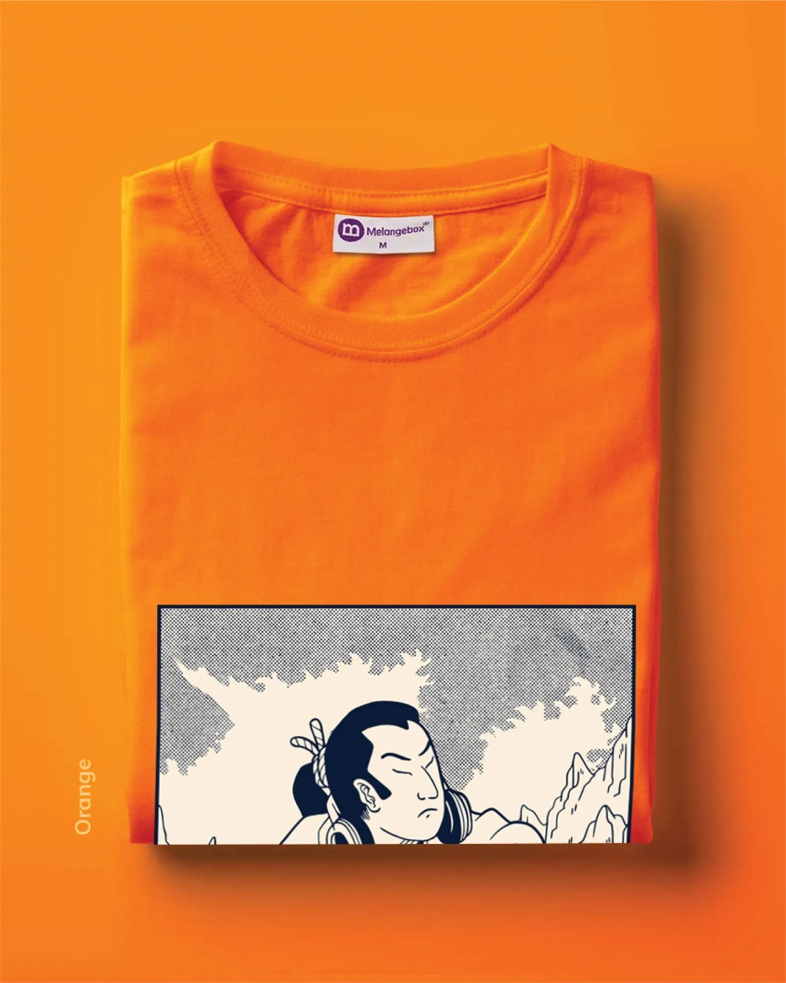 DJ Samurai Full Sleeves: Orange