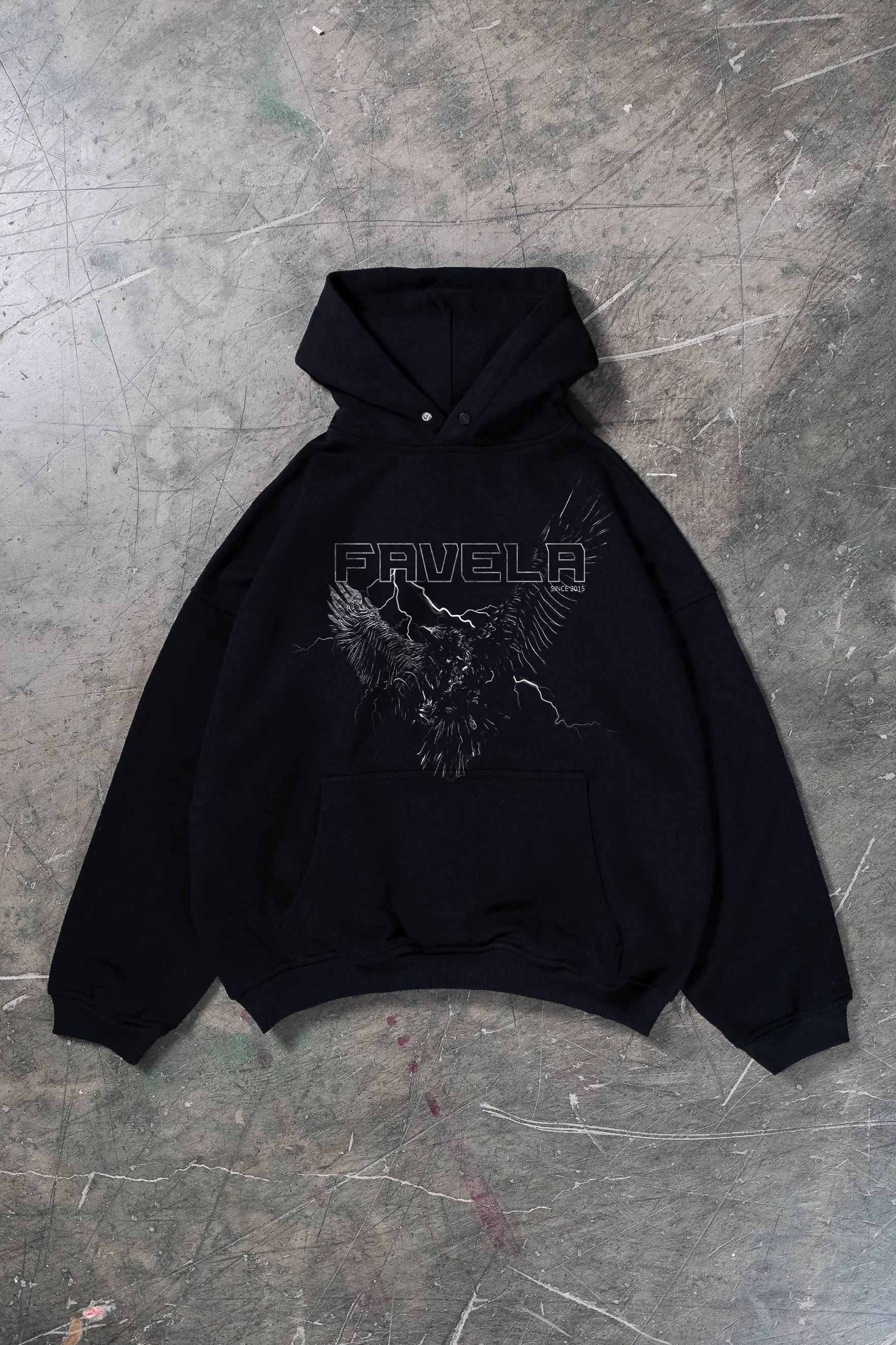 EAGLE BLACK HOODIE