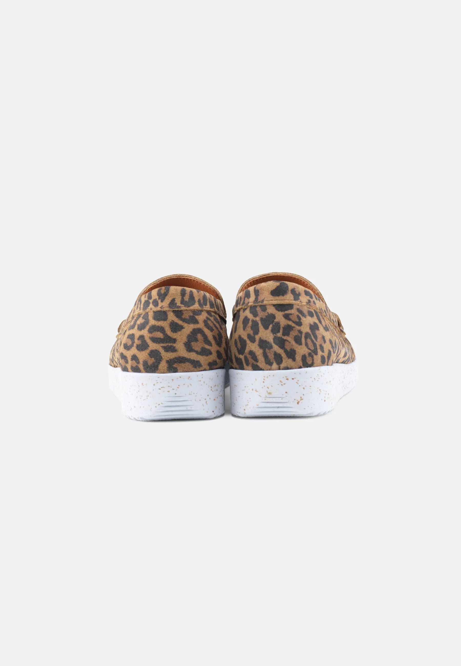 Elin Loafer Suede - Leopard