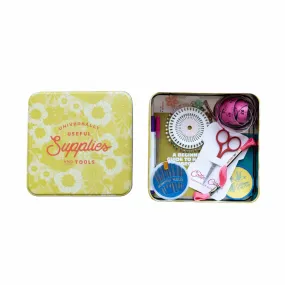 Embroidery Starter Kit Sewing Tin