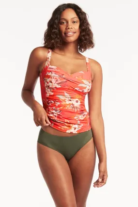 Escape Twist Front Tankini