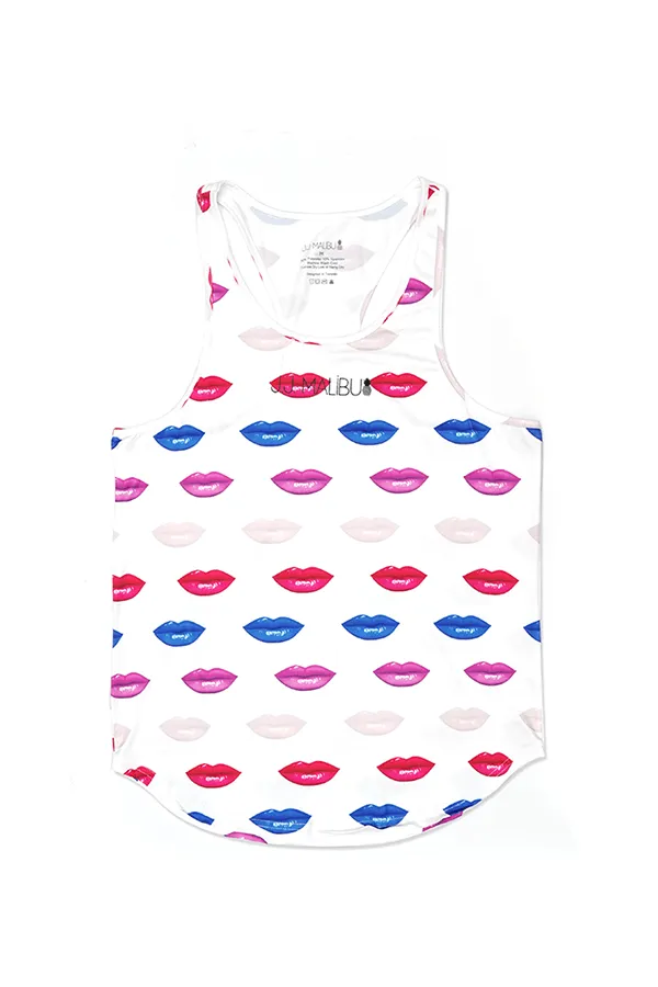 Feel-Me Scoop Bottom Tank - Lips