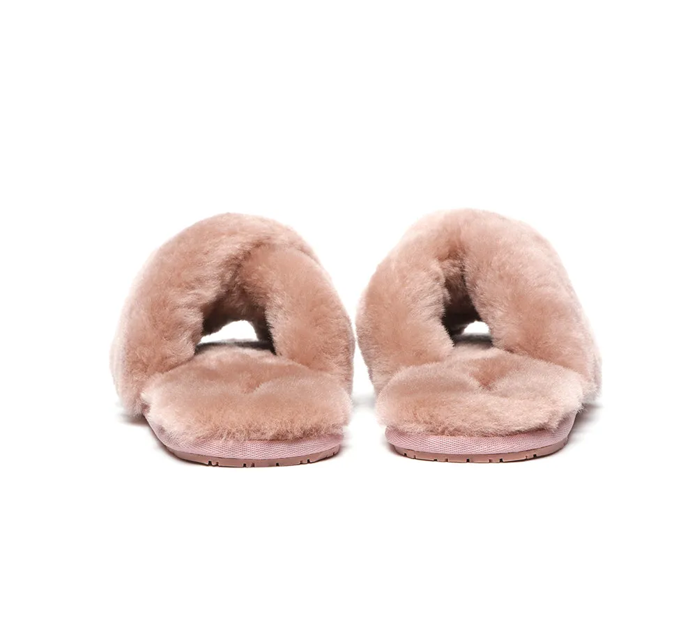 Fluffy Crossover Slides Linty Limited Edition