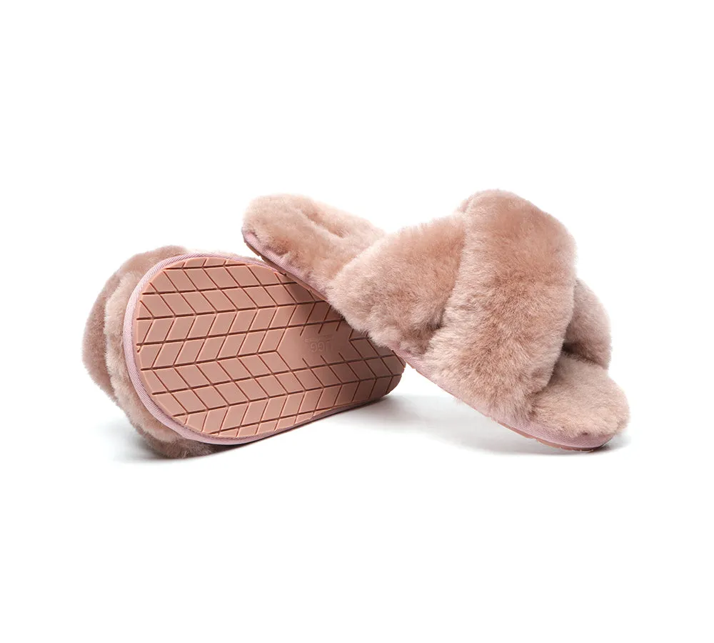 Fluffy Crossover Slides Linty Limited Edition