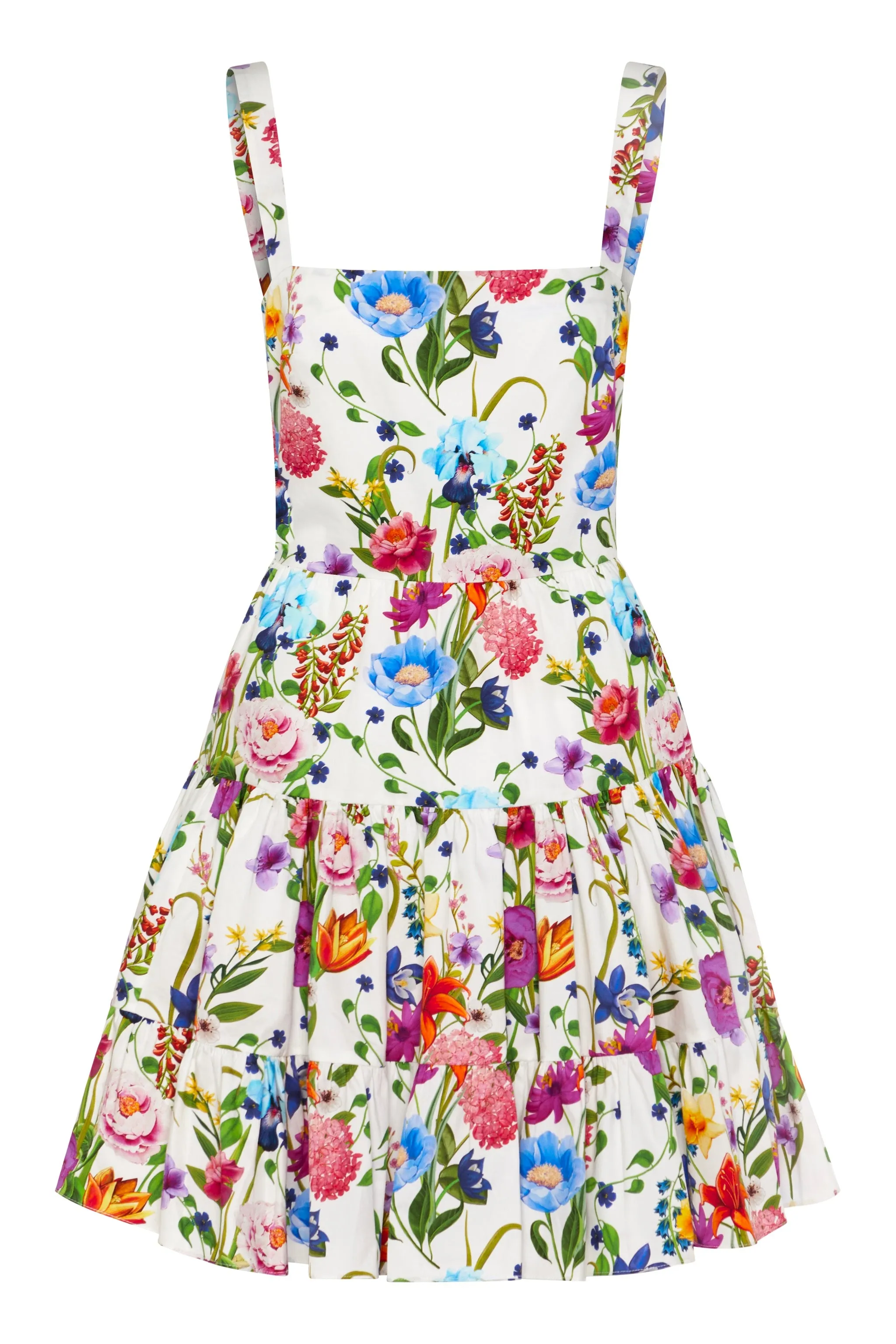 Freddie Cotton Mini Dress - Antheia Multi