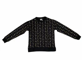 Freddy Logo Sweatshirt F1WFTS7C NO1 black/gold