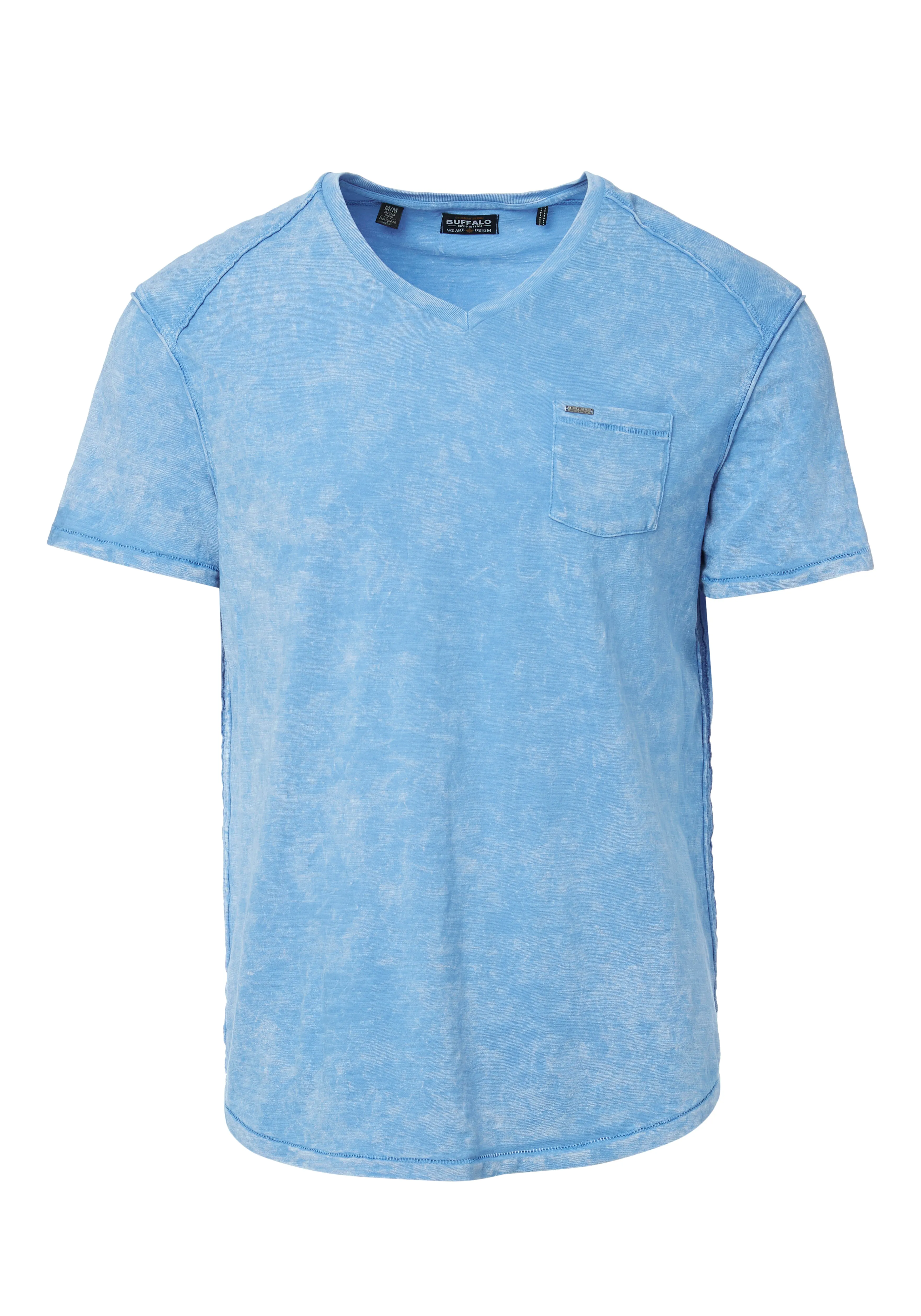 Kamiz Acid Wash Pocket T-Shirt - BM23839