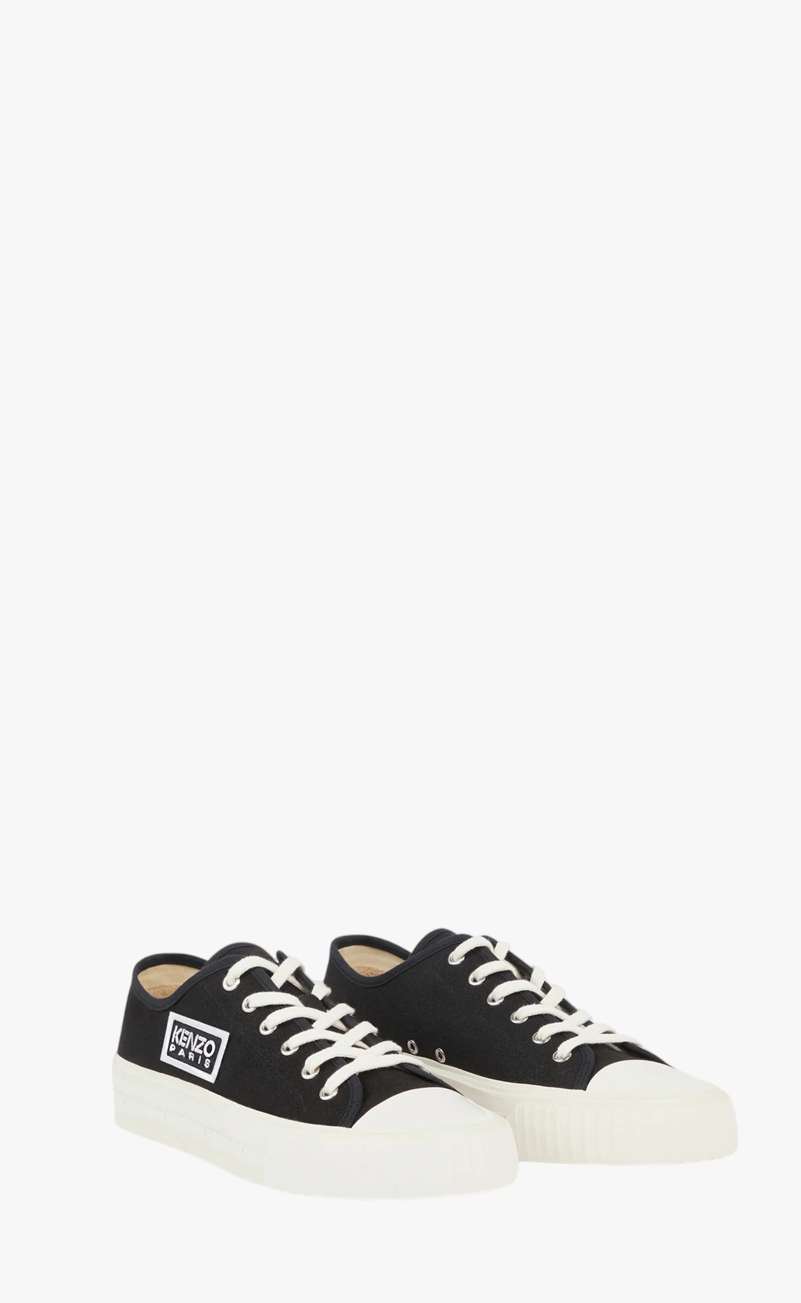 KENZO FOXY LOW TOP BLACK SNEAKER