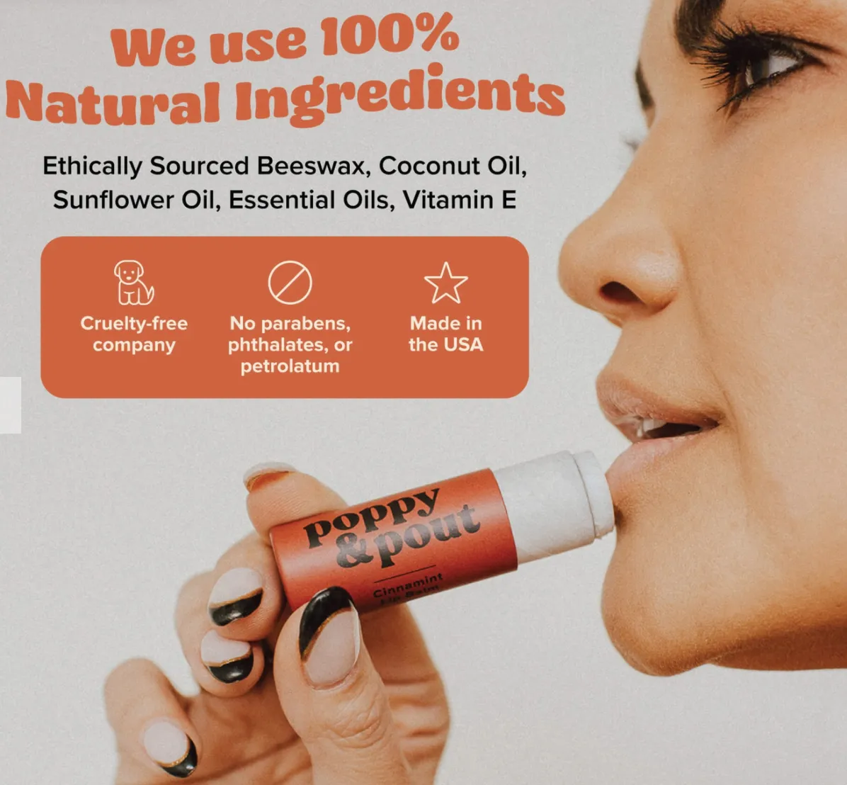 Poppy & Pout Scented Oil Lip Balms