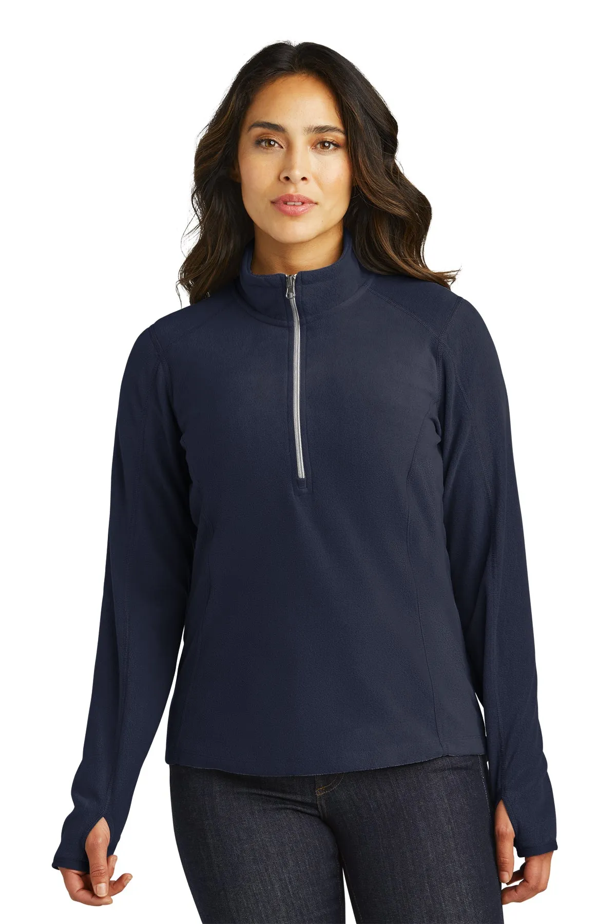 Port Authority® L224 Ladies Microfleece 1/2-Zip Pullover