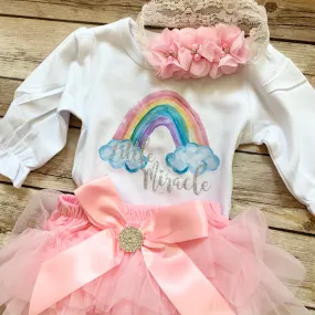 Rainbow baby - pink