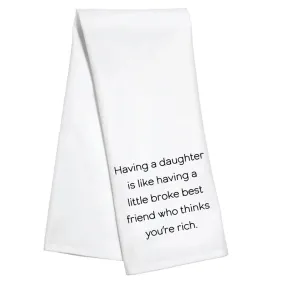 TOSS DESIGNS | Having a Daughter Kitchen Towel