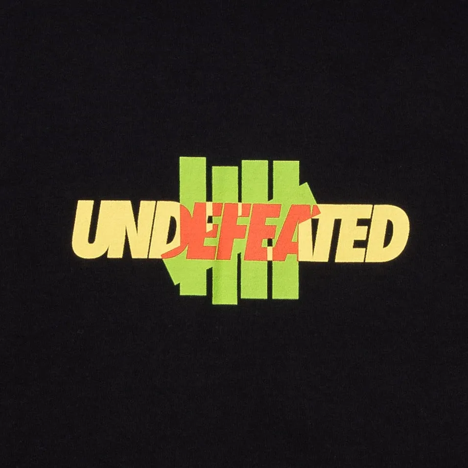 Undefeated Tri Tone Tee Black